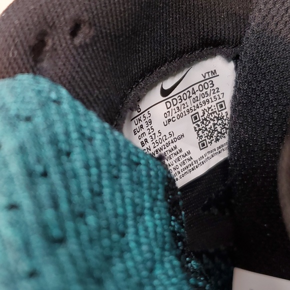 New  Nike React Infinity Run Flyknit 3 Black Pink Prime Dynamic  Women's 8, 9.5 - Picture 12 of 17